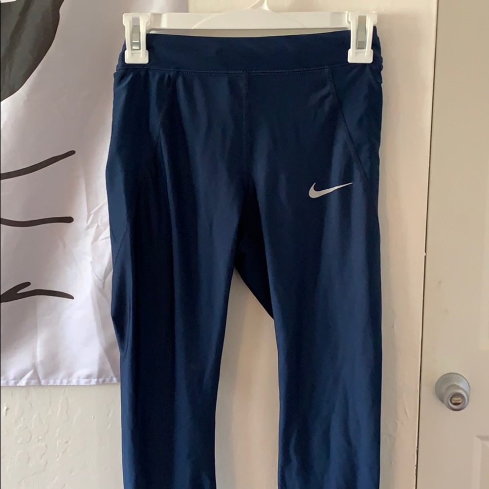 Nike tight navy leggings